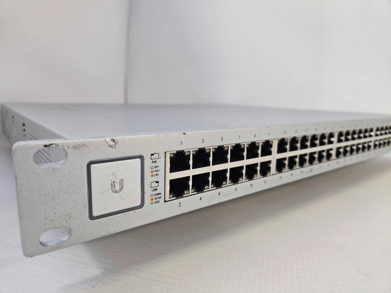 Ubiquiti UniFi Switch US-48-500W 48-Port Gigabit PoE+ with SFP+ (AS-IS) )