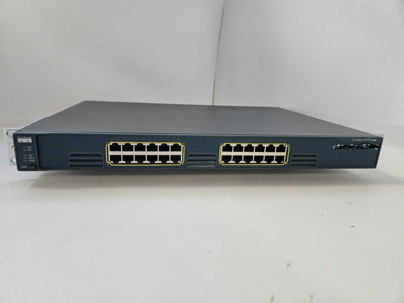 Cisco WS-C2970G-24T-E C2970G 24 Port Gigabit Network Switch )