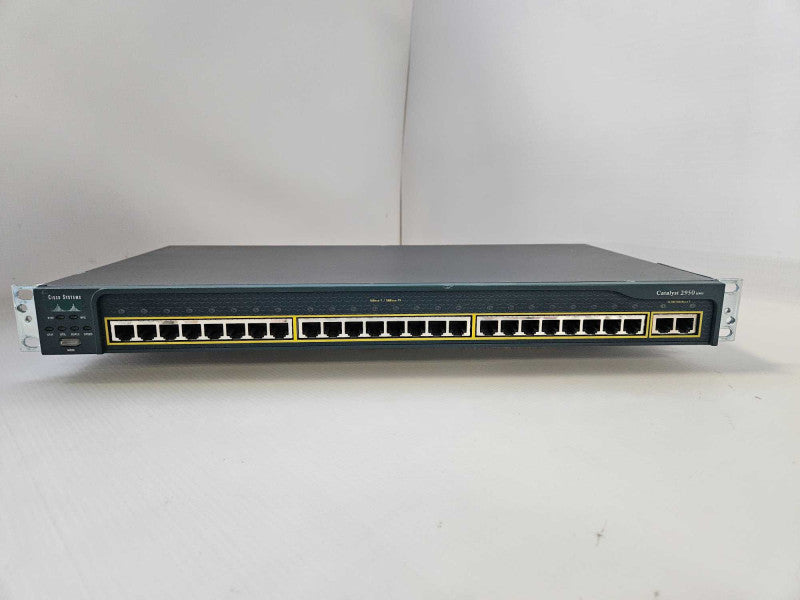 Cisco WS-C2950T-24 24-Port RJ45 Network Switch )