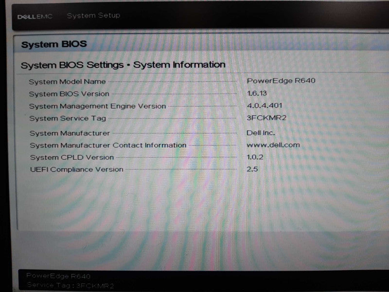 Dell PE R640, 2x Xeon Gold 6126 2.6GHz, 128GB DDR4, H730p Mini, 2x PSU, Read _