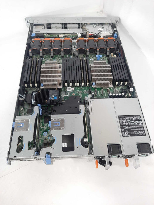 Dell PE R640, 2x Xeon Gold 6126 2.6GHz, 128GB DDR4, H730p Mini, 2x PSU, Read _