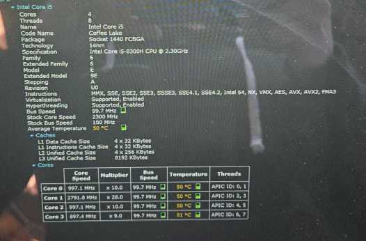 Dell Latitude 5491 i5-8300H @ 2.30 GHz 8GB RAM 250GB SSD 1080P Touch *READ* )