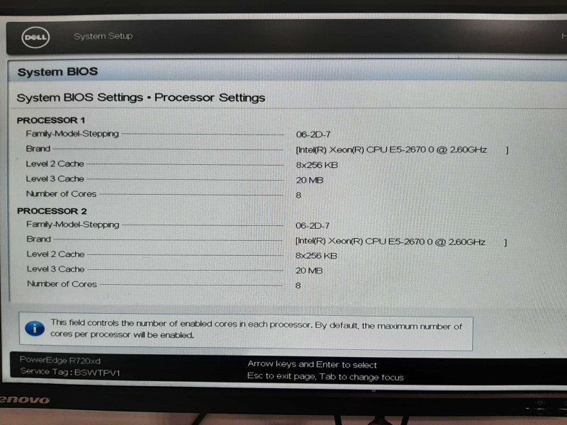 Dell PE R720xd, 2x Xeon E5-2670 2.6GHz, 32GB RAM, 2x PSU, H710p Mini, 3.5\\"  _