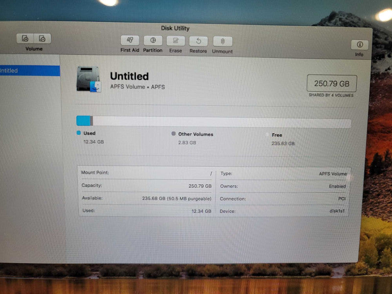MacBook Air 2014 13\\" i5-4260, 8GB DDR3, 250GB SSD