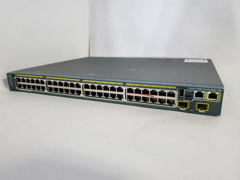 Cisco Catalyst 2960S WS-C2960S-48FPD-L 48 GigE PoE+ Lanbase 2 x 10G SFP Q(