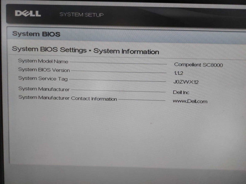 Dell Compellent SC8000 Storage Controller, 2x E5-2640 @ 2.5GHz 16GB Ram No HD