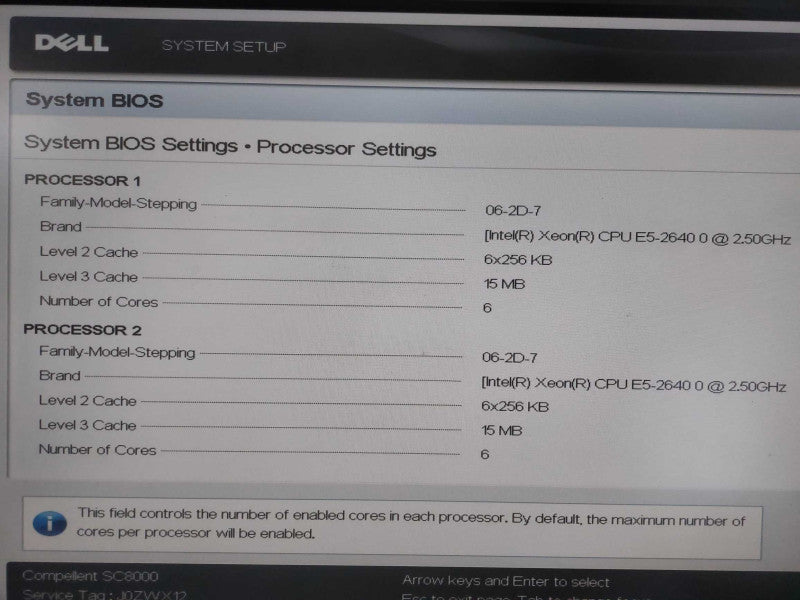 Dell Compellent SC8000 Storage Controller, 2x E5-2640 @ 2.5GHz 16GB Ram No HD