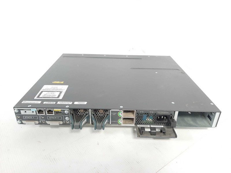 Cisco WS-C3750X-24P-S 24-Port PoE Gigabit 3750X Switch Q_