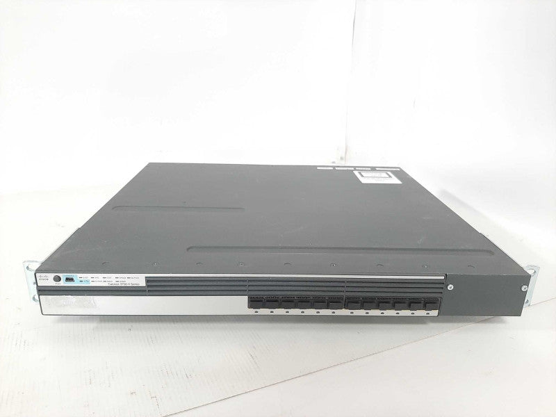 Cisco WS-C3750X-12S-S Stack 12 GE SFP Ports 1x 350W Power Supply IP Base _