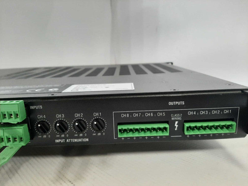 Crown CT 8150 8-Channel 125W 4 Ohm Power Amplifier, Read _