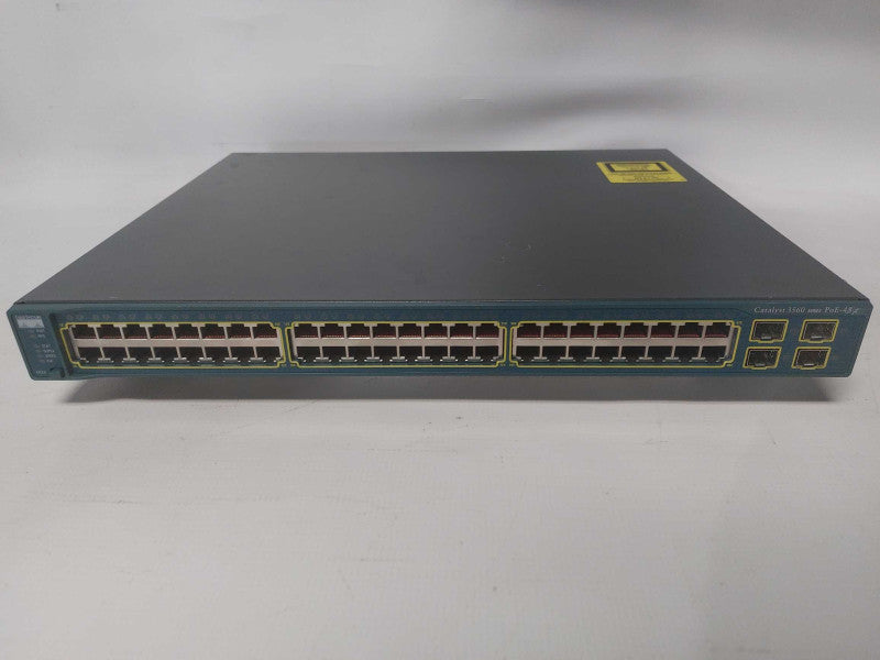 CISCO WS-C3560-48PS-S Catalyst 3560 48 10/100 PoE + 4 SFP