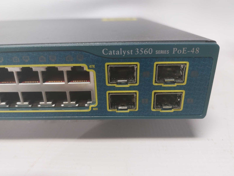 CISCO WS-C3560-48PS-S Catalyst 3560 48 10/100 PoE + 4 SFP