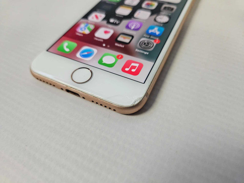 Apple iPhone 8 - 64 GB - Gold (Unlocked) *READ* )