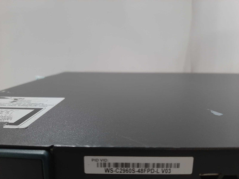 Cisco Catalyst 2960S WS-C2960S-48FPD-L 48 GigE PoE+ 2x 10G SFP Q_