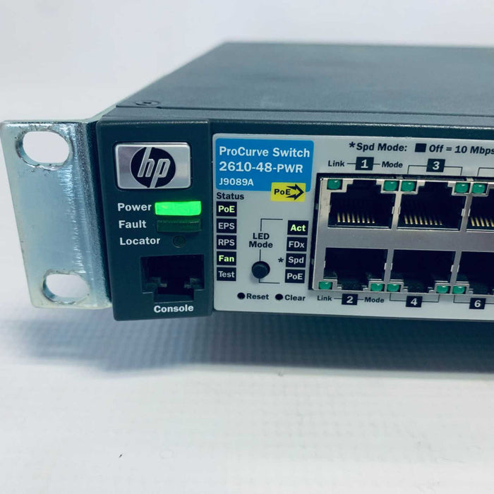 HP ProCurve 2610-48 Port-PWR J9089A PoE Switch
