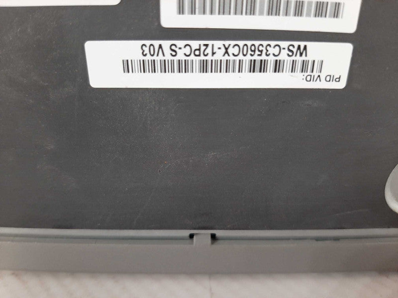 Cisco WS-C3560CX-12PC-S 12-Port GE PoE & 2x 1G SFP Network Switch Q_