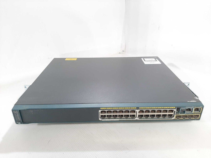 Cisco WS-C2960S-24PS-L 24 Port PoE+ Gigabit Switch Q_