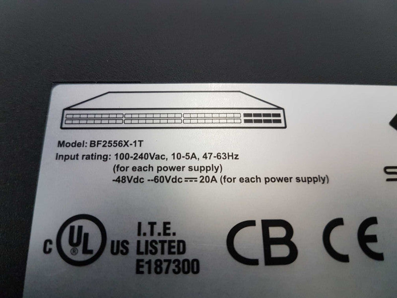 Stordis Advanced Programmable Switch BF2556X-1T-A1F - READ #