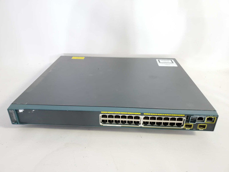 Cisco Catalyst WS-C2960S-24PD-L 24-Port Gigabit Managed PoE Managed Switch Q(