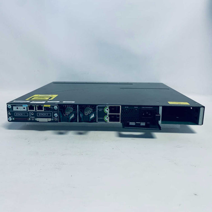 Cisco WS-C3750X-12S-E Switch 3750X 12 GE SFP Ethernet 350W AC PSU