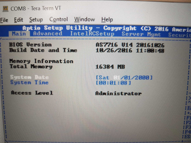 Edgecore Networks AS7716-32X 100G Data Center Switch - 16gb ram - xeon D1518 #