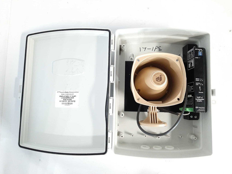 CyberData VoIP v2 PoE Paging Amplifier READ $