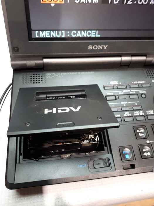 Sony GV-HD700 HDV 1080i Digital HD Video Cassette Recorder with case Q&