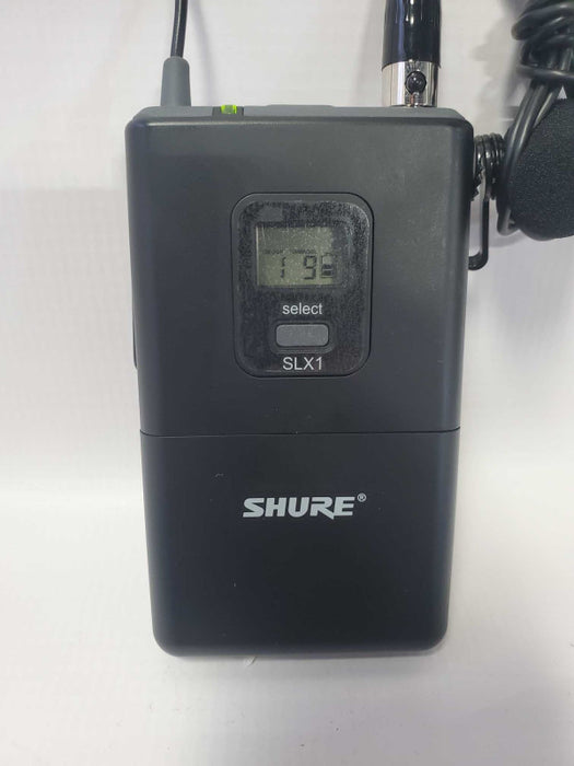 Shure SLX1 Wireless Transmitter H5 518-542MHz Q|