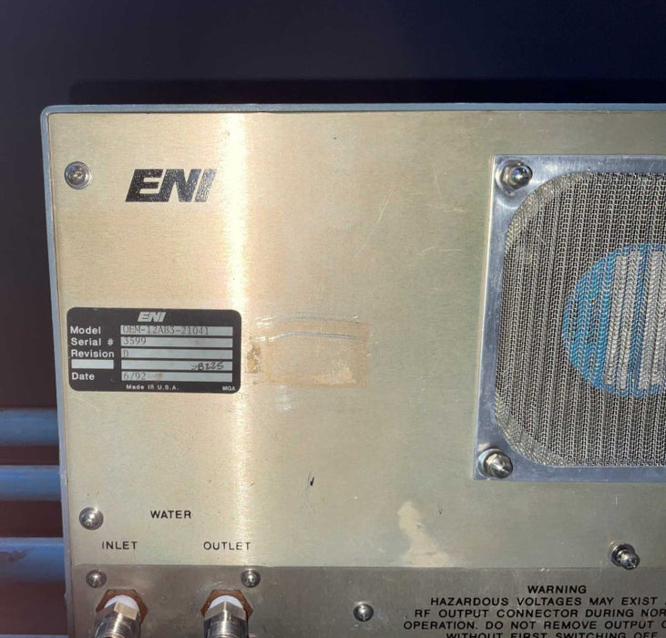 ENI OEM-12AB3-21041 RF Generator 1400W -