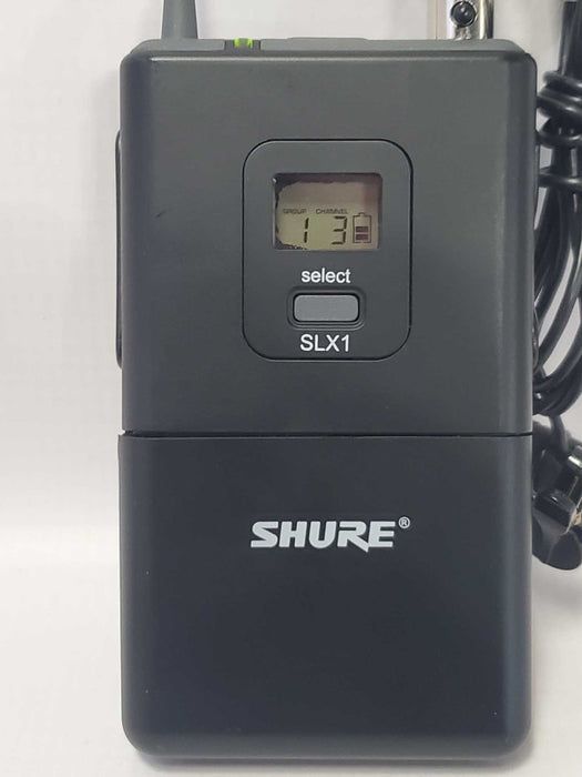 Shure SLX1 Wireless Transmitter J3 572-596MHz |