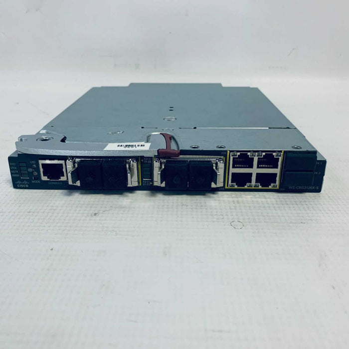 Cisco Catalyst WS-CBS3120X-S 4-Ports Plug-in module Switch READ Q=