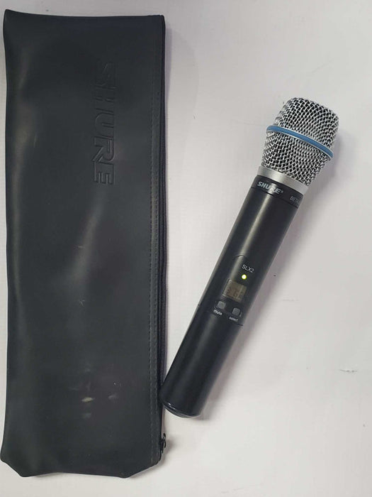 Shure SLX2 Wireless Microphone J3 572-596MHz, Beta 87A |