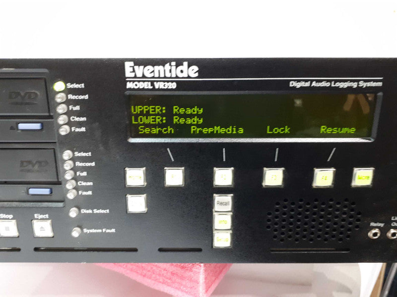 Eventide VR320 digital audio logging system-see notes &
