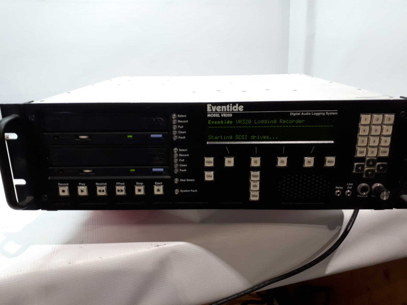 Eventide VR320 digital audio logging system-see notes &