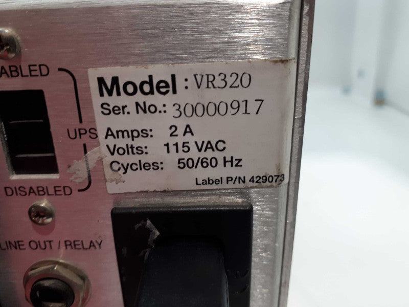 Eventide VR320 digital audio logging system-see notes &