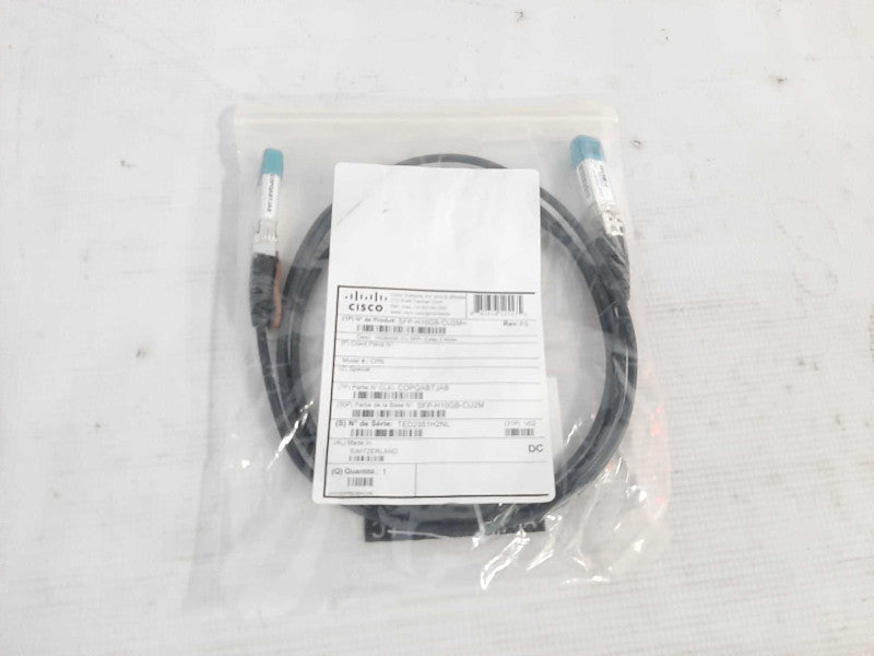 Cisco 10GB SFP-H10GB-CU3M 10GBe 3m SFP+ Cable FOR MNPA19-XTR Brand New Q$