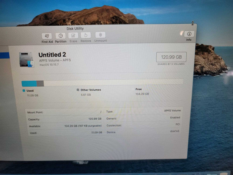 MacBook Air 2017 13\\" i5-5350U, 8GB DDR3, 120GB SSD Q