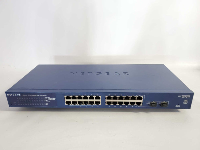 Netgear Prosafe Gs724tv4 400NAS Ethernet Switch 24 Ports Manageable Rj-45 Q(