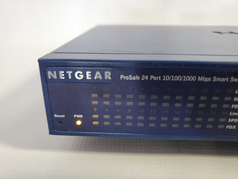 Netgear Prosafe Gs724tv4 400NAS Ethernet Switch 24 Ports Manageable Rj-45 Q(