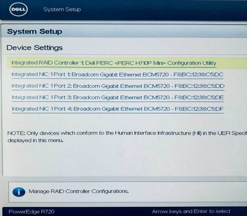 Dell PowerEdge R720 - 1x Xeon E5-2697 v2 2.70GHz 32GB ECC H710P Mini 2xPSUs =