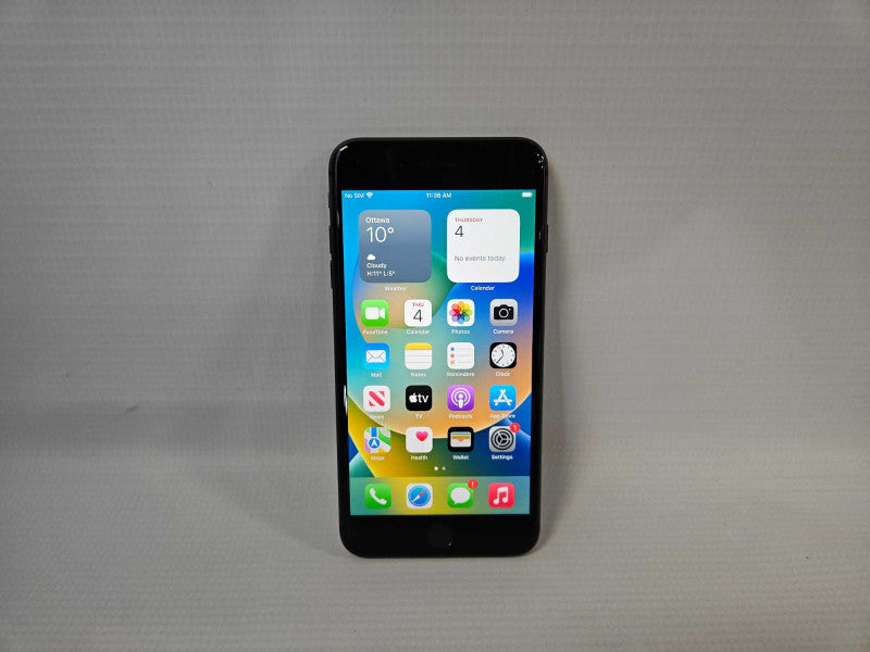 Apple iPhone 8 Plus 64 GB Unlocked - Dark Grey )
