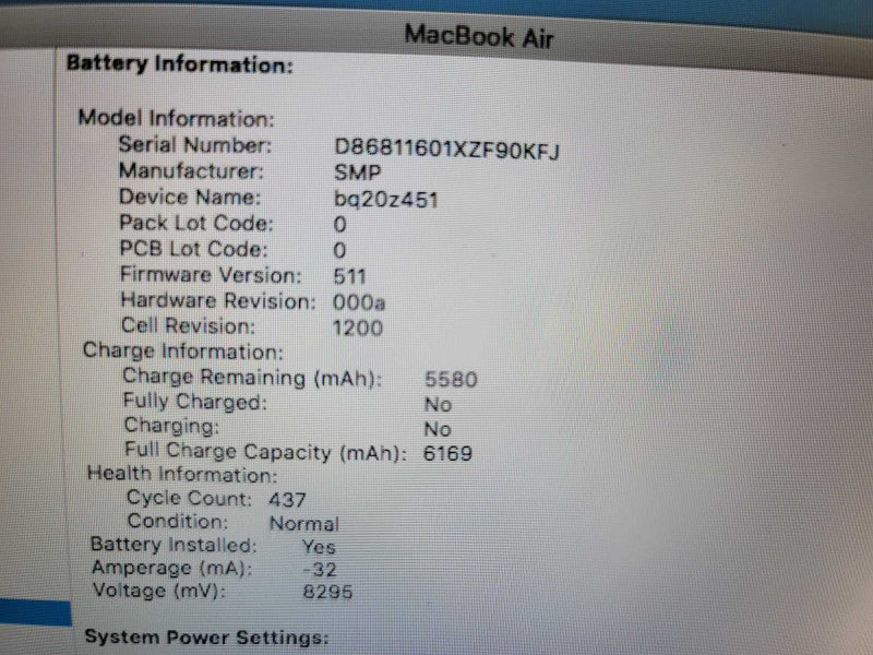 MacBook Air 2017 13\\" i5-5350U, 8GB DDR3, 121GB SSD Q
