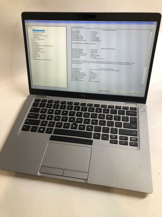 Dell Latitude 5410 Intel i5-10210U 2 1.60GHz / 8GB Ram / 256GB M.2