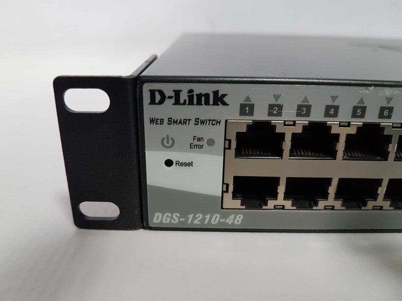 D-Link DGS-1210-48 Managed 48 x 10/100/1000 + 4 x shared SFP de - Reset #