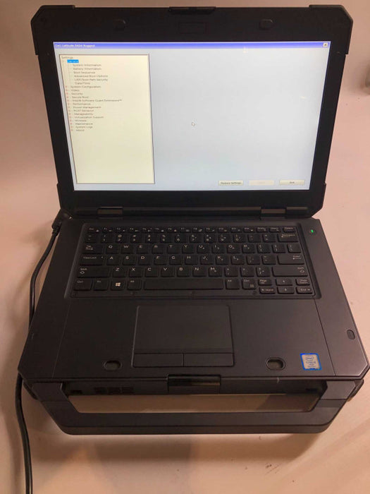 Dell Latitude 5424 Rugged Intel i5-8350U @ 1.70GHz /16GB Ram. Read