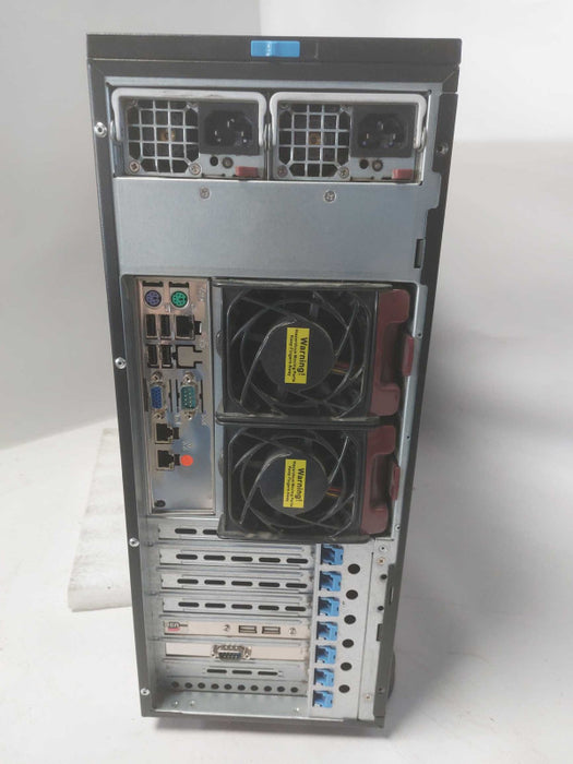 Supermicro X8DTN+-F 2x XEON E5605 32GB ram DDR3 2x PSU  8x 3.5