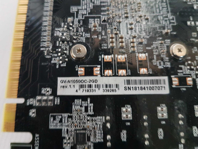 Gigabyte GeForce GTX 1050 OC 2G #