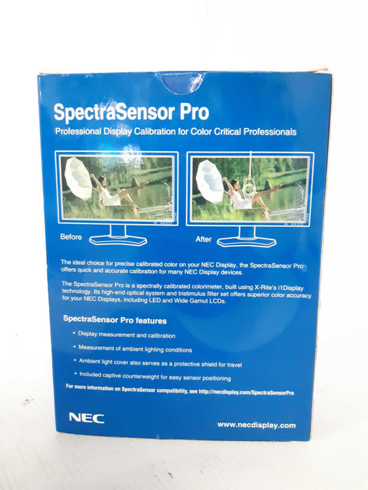 NEC SpectraSensor Pro Color Calibration Sensor, Read _