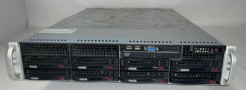 SuperMicro 825-7 X8DTY 2x Intel Xeon E5620 @2.4GHz 32GB RAM  Q-