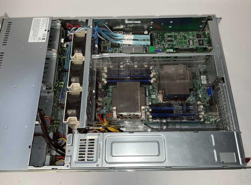 SuperMicro 825-7 X8DTY 2x Intel Xeon E5620 @2.4GHz 32GB RAM  Q-